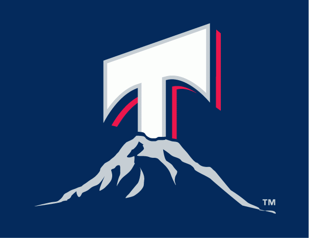 Tacoma Rainiers 2009-2014 Cap Logo 2 iron on paper